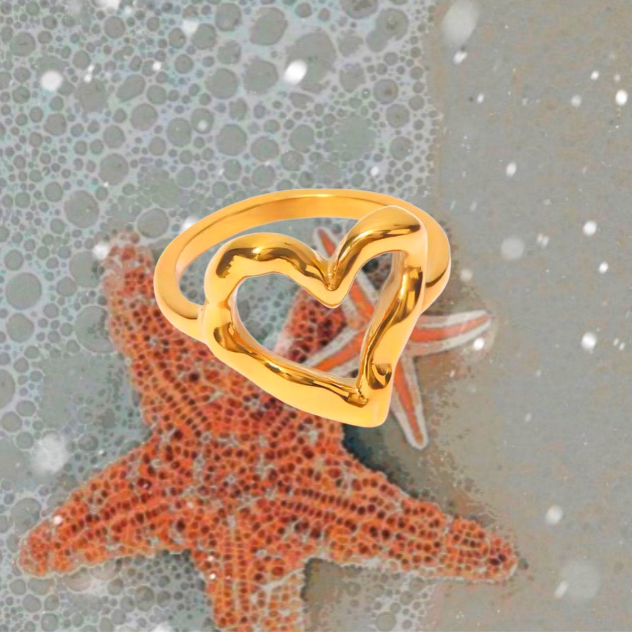 Molten Heart Ring (Restocking soon!)